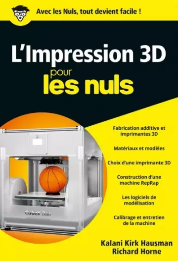 L'impression 3D pour les Nuls [Livres]