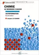 CHIMIE - LE MINIMUM À SAVOIR [Livres]