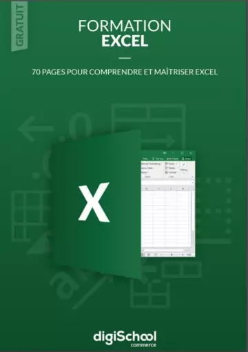 Formation Excel - 70 pages pour comprendre et maîtriser Excel [Livres]