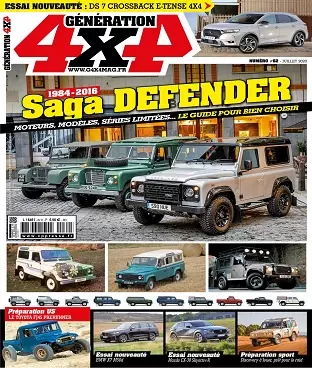 Génération 4×4 N°62 – Juillet 2020 [Magazines]