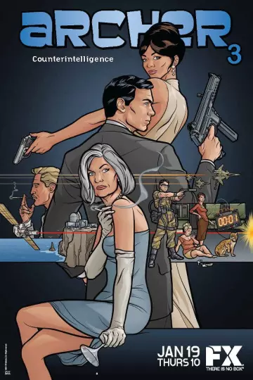 Archer (2009) - Saison 3 - vf