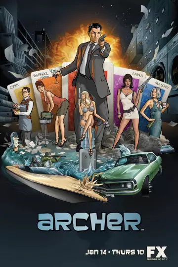 Archer (2009) - Saison 2 - vf-hq